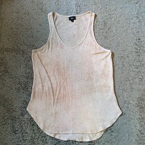 Mossimo Black Hi-lo Round Hem Tank